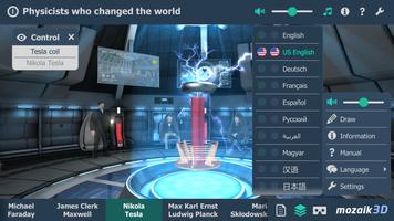 Physicists who changed the world educational VR 3D syot layar 1