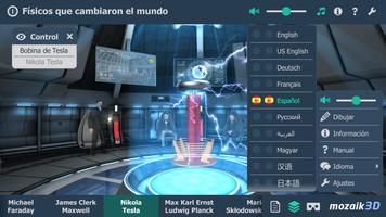 Físicos que cambiaron el mundo en 3D educativo captura de pantalla 1