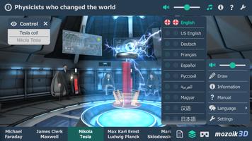 Physicists who changed the world educational VR 3D ảnh chụp màn hình 1