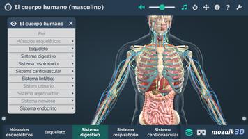 El cuerpo humano en 3D captura de pantalla 3