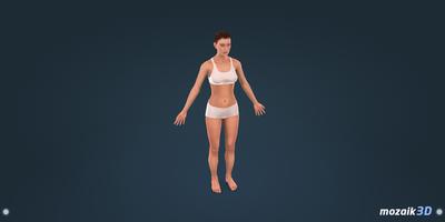 Human body (female) स्क्रीनशॉट 1