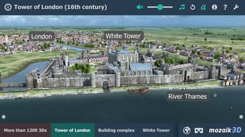 Tower of London interactive educational VR 3D पोस्टर