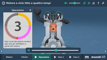 3 Schermata Motore a ciclo Otto in 3D