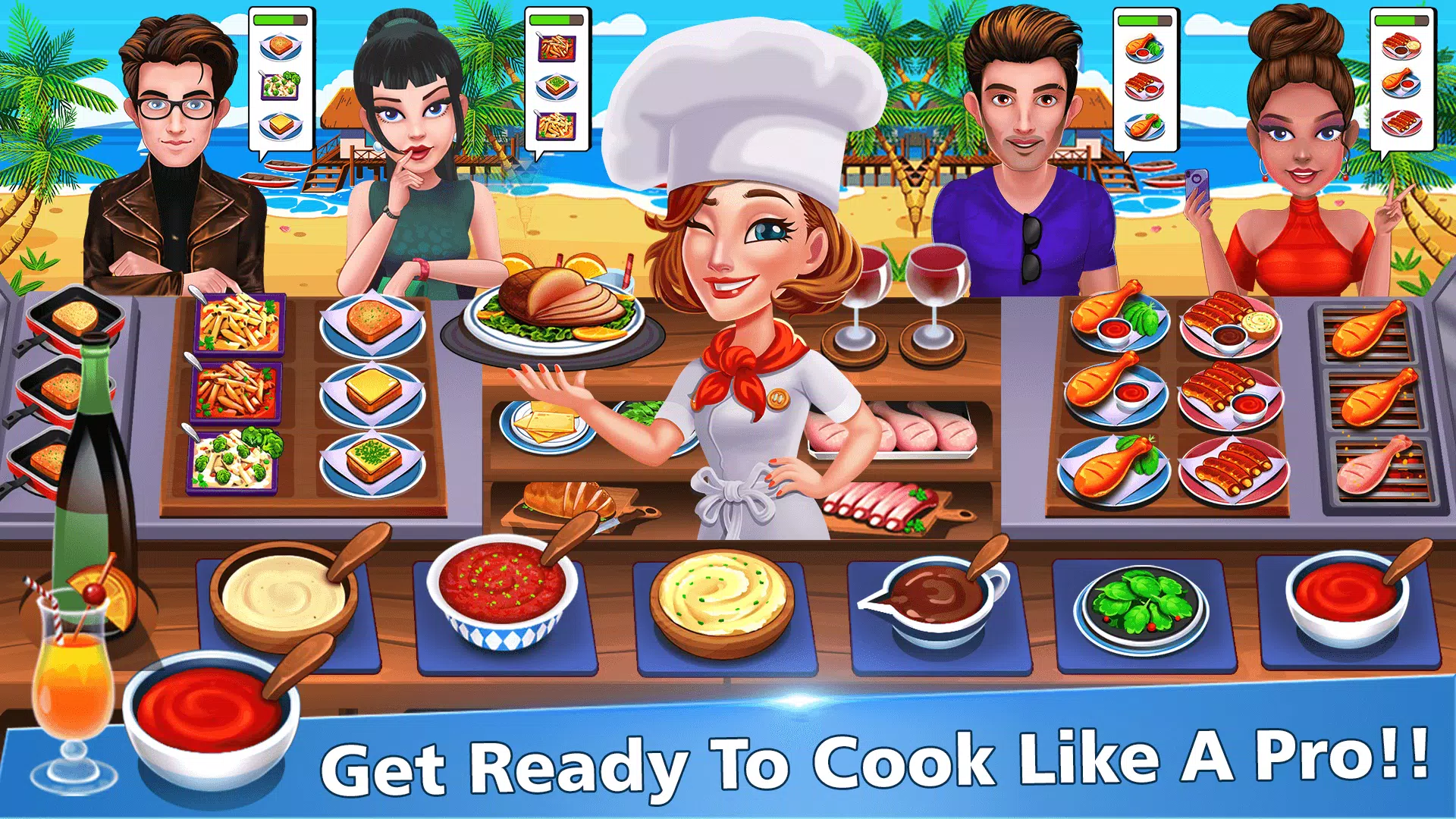 O Jogo de Culinária- Simulação de restaurante - Download do APK para  Android