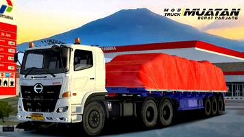 Mod Truck Muatan Berat Panjang постер