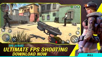 FPS Gun Commando Shooting Game Affiche