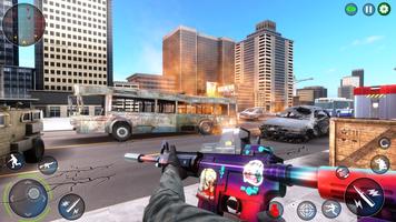 FPS Gun Commando Shooting Game captura de pantalla 1