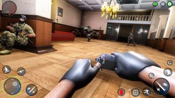 FPS Gun Commando Shooting Game captura de pantalla 2