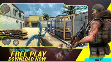 FPS Gun Commando Shooting Game imagem de tela 3