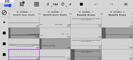 Midi Sequencer Studio Pro تصوير الشاشة 3