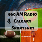 960 AM Radio Calgary Sportsnet The Fan CFAC Canada آئیکن