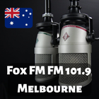 Fox FM FM 101.9 Melbourne Free Radio Station Live أيقونة