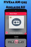 پوستر FIVEaa AM 1395 Adelaide AU Free Radio Station Live