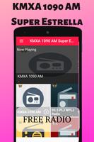 KMXA 1090 AM Super Estrella Aurora Radio Online HD captura de pantalla 2