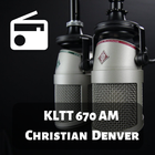 KLTT 670 AM Christian Talk Denver Radio Live Free icône