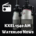 KXEL 1540 AM Waterloo News Talk Radio Live Free HD أيقونة
