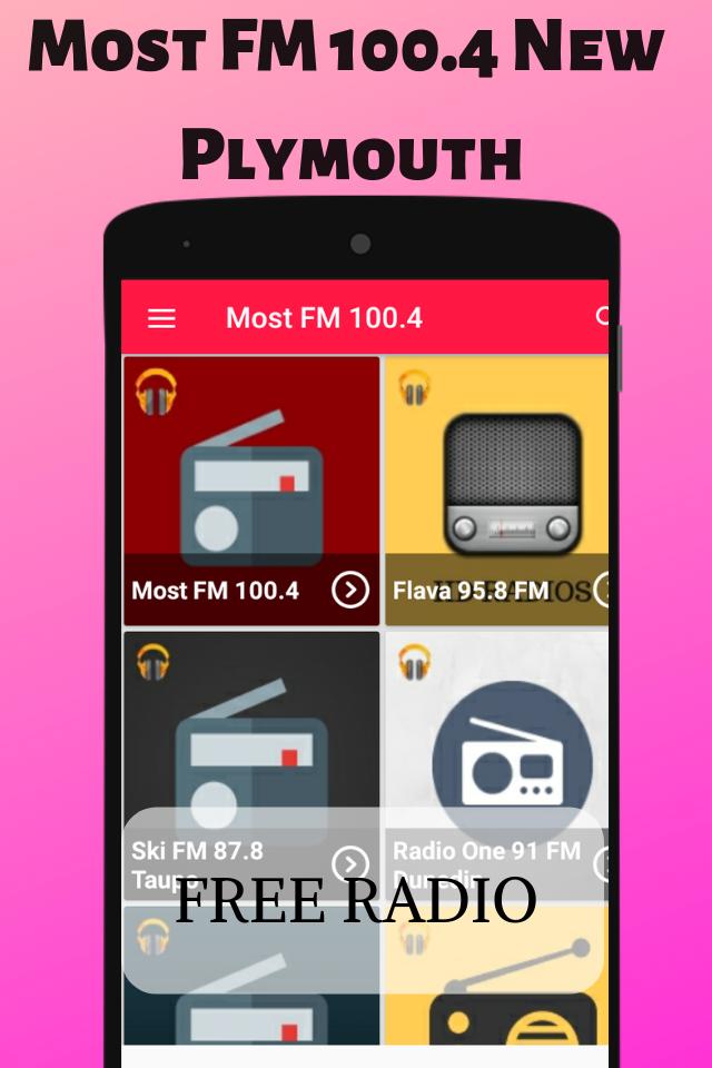 Most FM 100.4 New Plymouth Free Internet Radio NZL for Android - APK  Download
