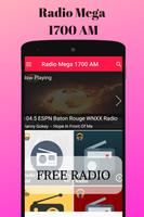 Radio Mega 1700 AM Miami Florida Internet Radio HD ảnh chụp màn hình 2