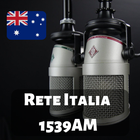 Rete Italia 1539AM Melbourne Radio Station Live HD ไอคอน