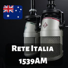 Rete Italia 1539AM Melbourne Radio Station Live HD icône