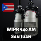 WIPR 940 AM San Juan Puerto Rico Radio Station HD أيقونة
