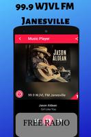 99.9 WJVL FM Janesville Free Internet Radio Live الملصق