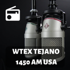 WTEX TEJANO 1450 AM USA Internet Radio Station HD أيقونة