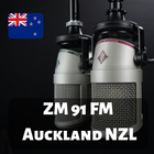 ZM 91 FM Auckland NZL Radio Station Listen Live HD أيقونة