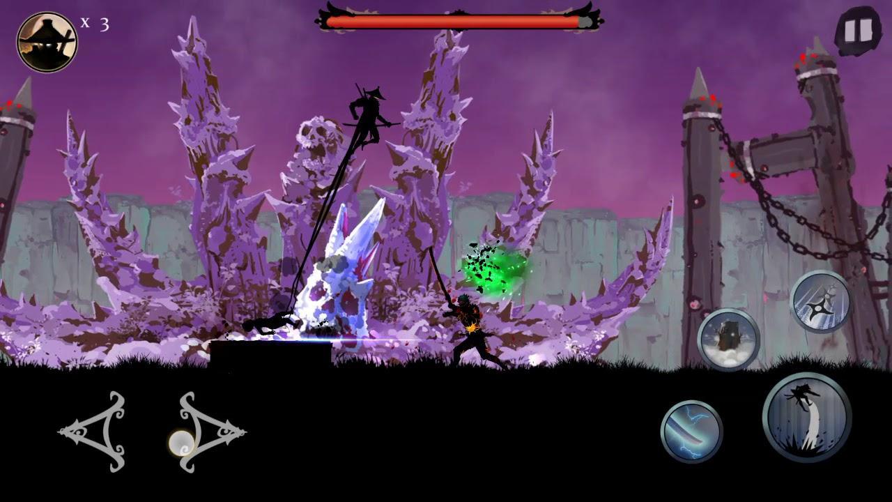 Игра night of revenge. Ninja Arashi 2 боссы. Орочи из игры Ninja Arashi. Night Knight игра. Ninja Arashi против тени.