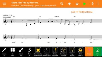Score Fast Pro: compose, notat capture d'écran 2