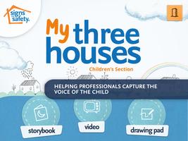 My Three Houses App Plakat