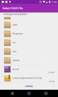 Simple Unrar ภาพหน้าจอ 3