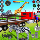 Animal Transports Truck Games icône