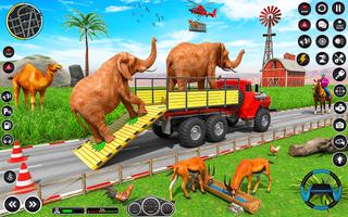Animal Transports Truck Games imagem de tela 1