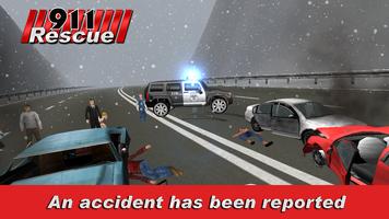911 Rescue Simulator 3D Affiche