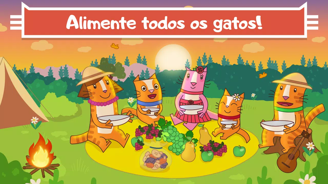 Jogo de Gatinho para Infantil versão móvel andróide iOS apk baixar