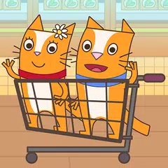 Cats Pets: 猫お買い物ゲーム! 教育幼児 げーむ! アプリダウンロード