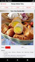 Resep Aneka Olahan Tahu 截圖 2