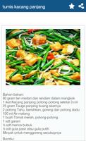 Resep Sayur & Tumis Pilihan imagem de tela 3