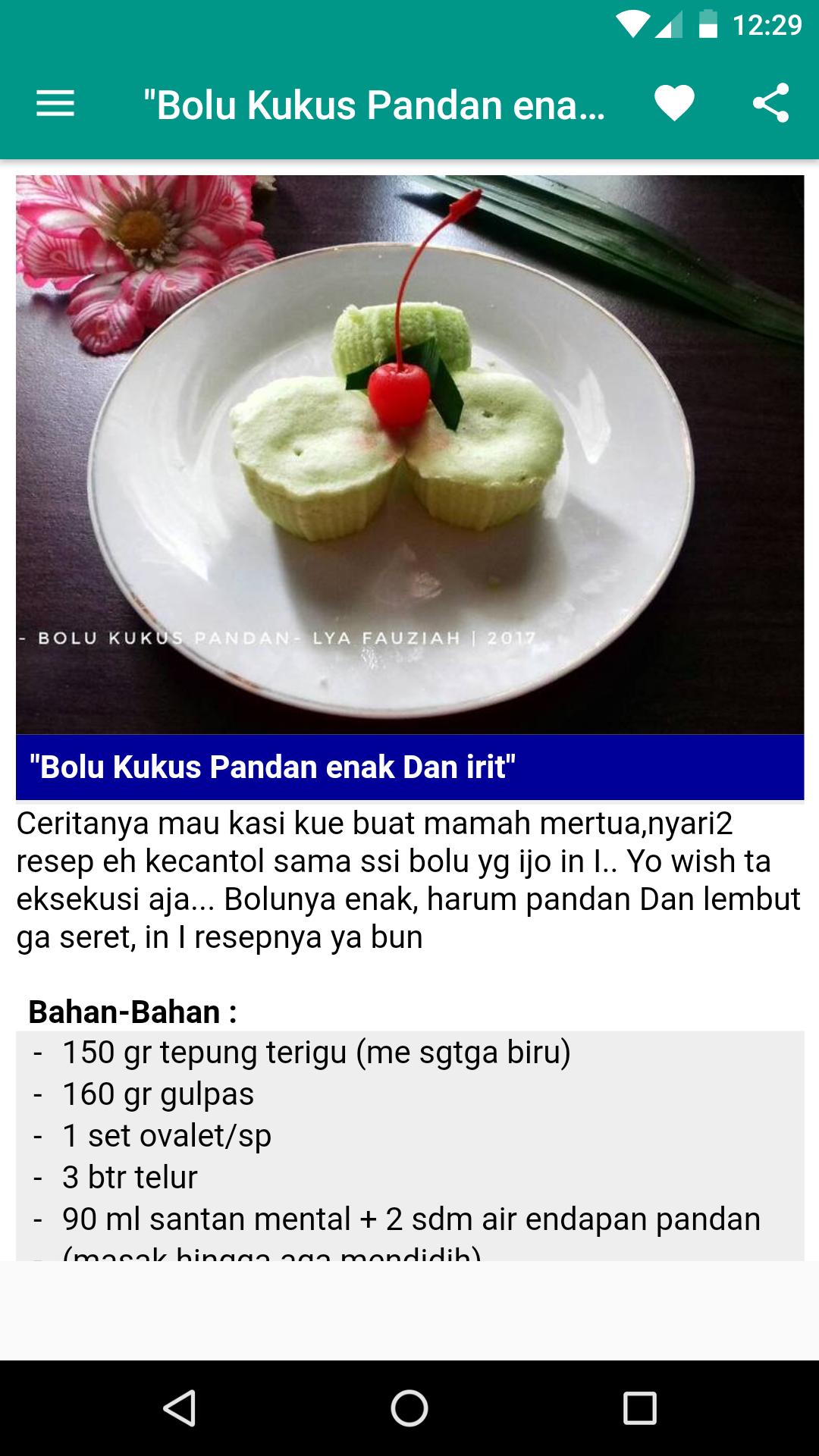 Contoh Teks Prosedur Membuat Kue Bolu Sketsa