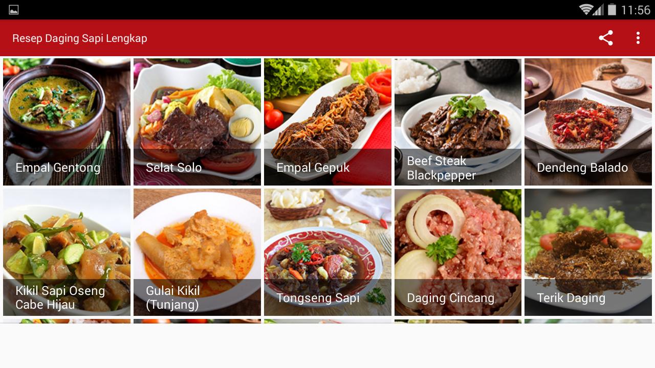 Resep Daging Sapi Lengkap Für Android Apk Herunterladen