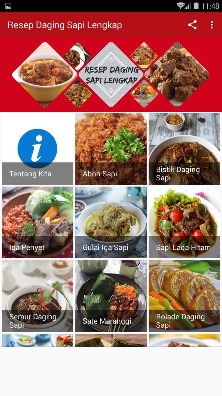 Resep Daging Sapi Lengkap Für Android Apk Herunterladen