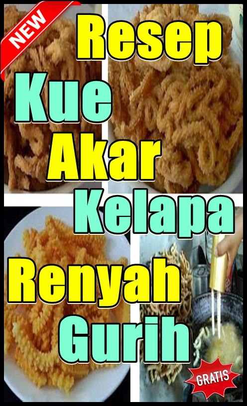 Resep Kue Akar Kelapa Enak Untuk Sehar Hari Dhiaco