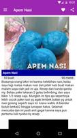 Resep Kue Apem screenshot 2