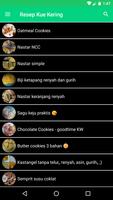 Poster Resep Kue Kering