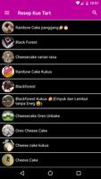 Aneka Resep Kue Tart screenshot 1