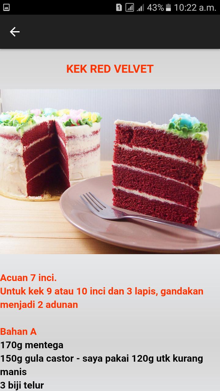 Resepi Kek Sedap For Android Apk Download