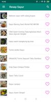 Resep Sayur screenshot 1