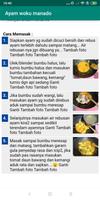 Resep Masakan Sulawesi imagem de tela 3