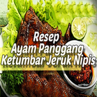 Resep Ayam Panggang Ketumbar Jeruk Nipis icône